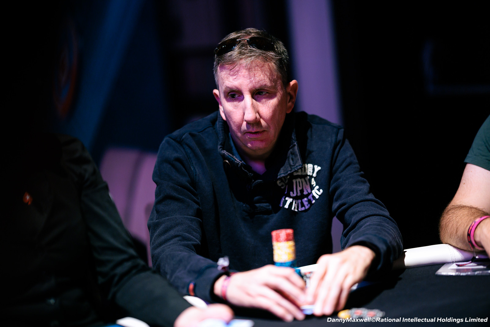 Serge Badel watches his opponents at PokerStars Open Malaga 2026